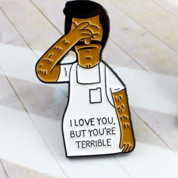 Bob Belcher I Love You, But... Bob's Burgers Pin - Picture 2 of 3